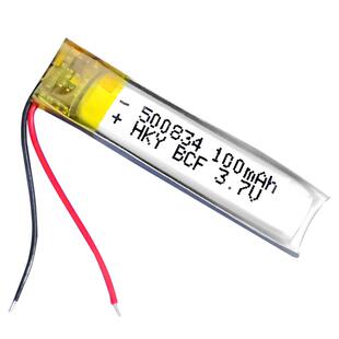 适用漫步者W300BT蓝牙耳机500834电池W200btplus可充电锂电池3.7v