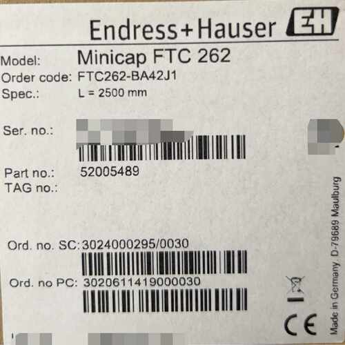 议价EH Micap FTC262-BA42J1电容料位开适用
