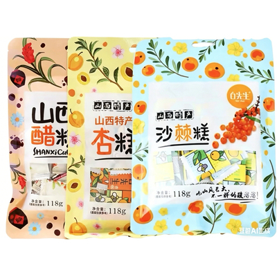 白先生山西沙棘酸枣糕酸甜零食