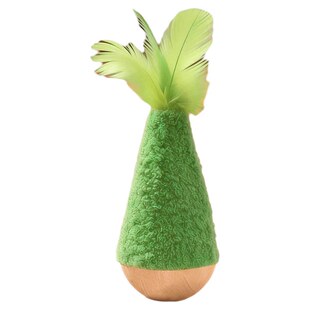 猫玩具不倒翁小猫咪自嗨解闷神器磨牙消耗体力羽毛逗猫棒必备用品