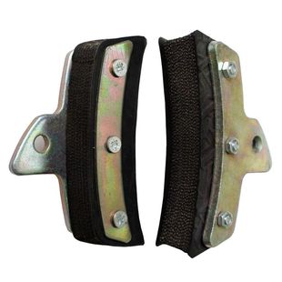 脚扣配件爬水泥杆橡胶皮防滑条带铁小胶皮加厚电工登杆铁鞋通用