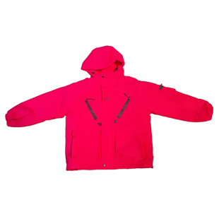 女童外套2025新款秋冬款加绒加厚中长款棉衣女孩连帽洋气收腰风衣