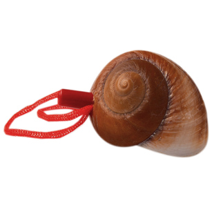 蜗牛造型海螺贝壳哨子大号中小螺号发声天然幼教认知表演儿童玩具