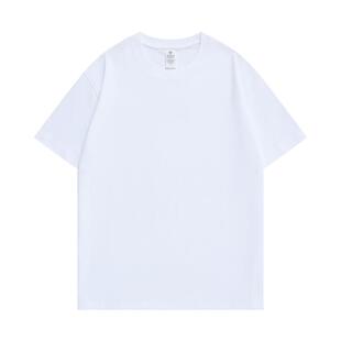 定制T恤短袖文化衫纯棉diy班服夏装工作服衣服定做工衣印图logo