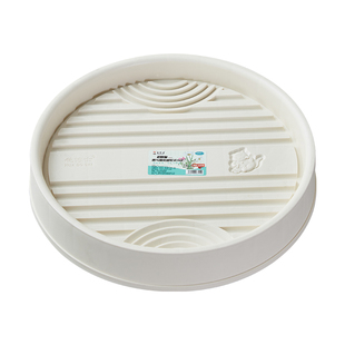 隐藏式移动花盆托盘加厚树脂隐形轮圆形万向轮底座透气接水盘底座