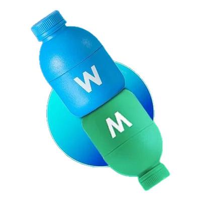 万益蓝早B晚S组合装100瓶周期装