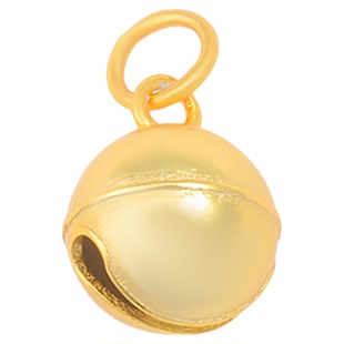 保色s925古法银镀金diy配件手工串珠手链手串包24k真金竹节配珠子