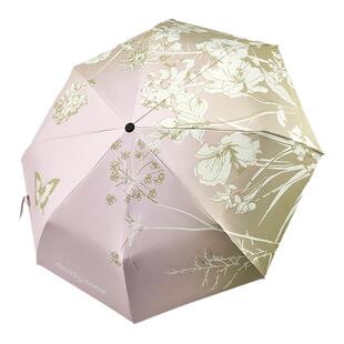 davidannie雨伞女晴雨两用手动结实耐用小巧高颜值防晒防紫外线