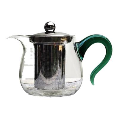 茶本堂玻璃茶壶耐热玻璃公杯两用
