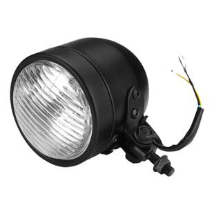 复古配件改装前大灯哈雷太子CG125改装前照灯棍王铝合金大灯