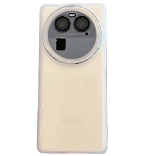 适用于oppofindx6手机壳finx6pro带镜头膜oppo透明find x6新款oppofind6x简约oppox6套fandx6软壳女fingx6p男