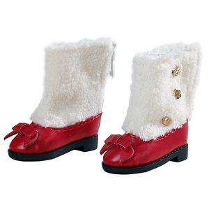 bjd娃鞋六分靴子棉皮墩墩体适配gem熊妹yosd家do老爹靴guy咔咔et