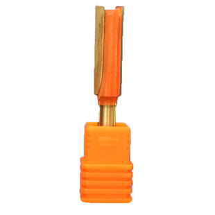 天成正品加长双刃直刀木工铣刀雕刻机修边刀刀头电木开槽镂铣刀