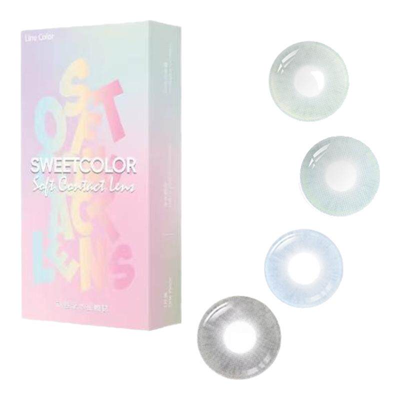 SweetColor美瞳幻境系列半年抛1片冰河天使水色秘境水润隐形眼镜