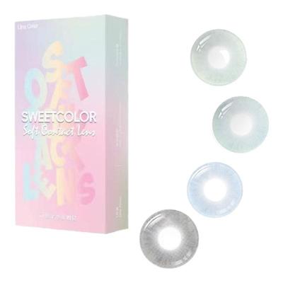 SweetColor美瞳【幻境系】半年抛1片无锁边冰河天使水色隐形眼镜