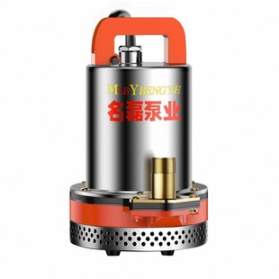 48v60v72v电动车电瓶车专用抽水泵家用直流潜水泵浇菜农用灌溉机