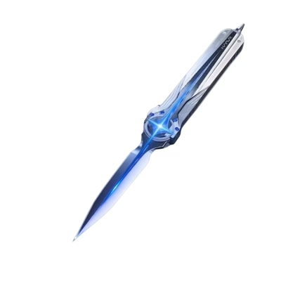 三角洲行动周边游戏同款金属武器模型怜悯蝴蝶刀全金属可折叠玩具