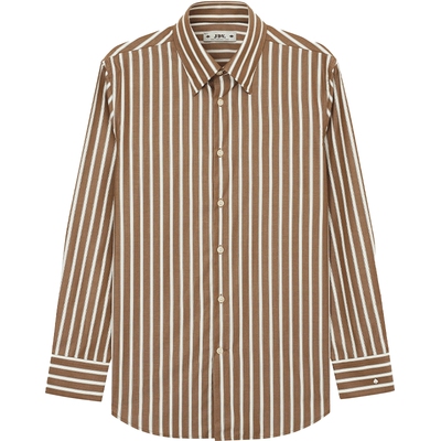 JDV商场同款条纹纯棉正装衬衫