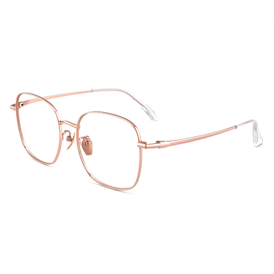 蔡司男女时尚纯钛大框近视眼镜