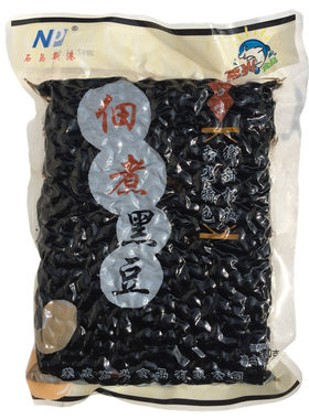 日本风味开袋即食刨冰甜点黑豆