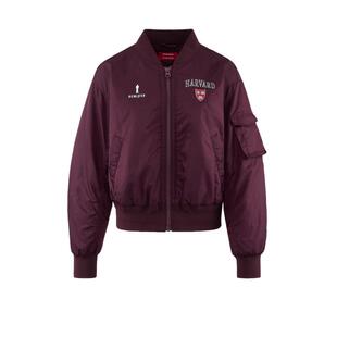 【李兰迪同款】比音勒芬高尔夫2025秋新女哈佛联名飞行服夹克外套