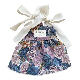 莫奈花园!大狗衣服秋季新款裙子金毛柴犬巨贵连衣裙秋冬装保暖