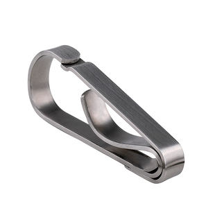 手工制作不锈钢钥匙扣男士黄铜腰挂扣汽车摩托车钥匙坚固定制防丢