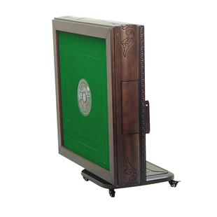 麻将机全自动家用实木折叠可移动静音电动麻将桌餐桌两用一体饭桌