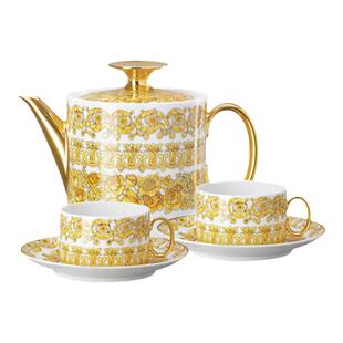 Versace meets Rosenthal 范思哲美杜莎狂想曲1壶2杯下午茶套装