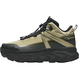 安踏冠军户外开山V2中帮徒步鞋男女皮面防水加绒棉鞋子112546668A