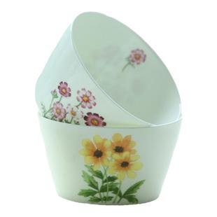 碗套装家用组合可爱个性成人吃饭碗4个骨瓷餐具中式陶瓷米饭碗