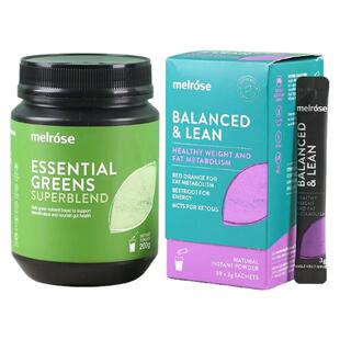 澳洲新包装melrose绿瘦子红橙粉综合精粹粉肠道膳食纤维素红绿cp