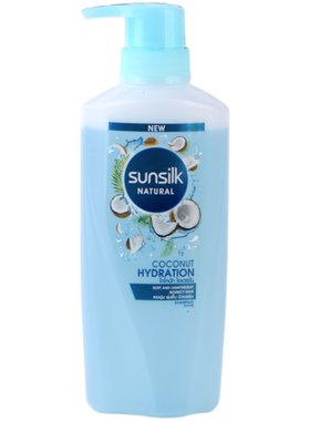 泰国sunsilk夏士莲椰子味洗发水bkpp欧儿同款德的快乐顺柔护发素
