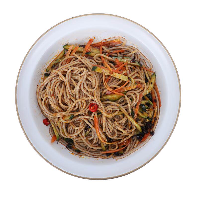 莜面速食面燕麦免煮荞麦面低脂张家口特产莜麦坝上粗粮攸方便面条