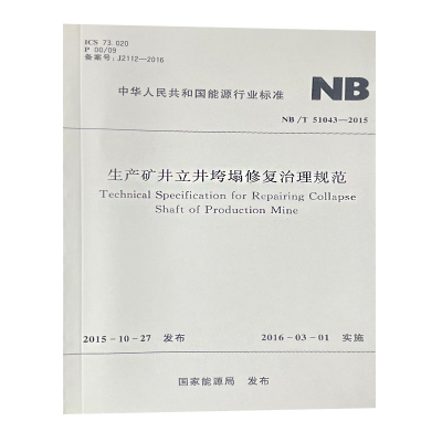 生产矿井立井垮塌修复治理规范