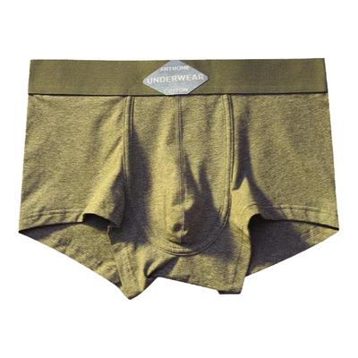 男士内裤纯棉透气字母宽边