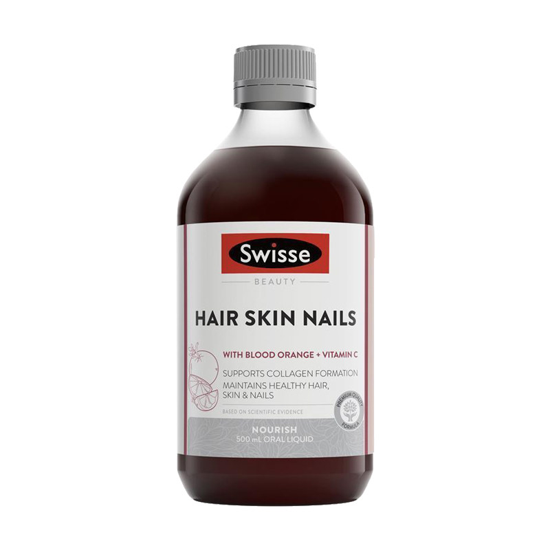 澳洲Swisse胶原蛋白液血橙精华男士女士500ml*2瓶