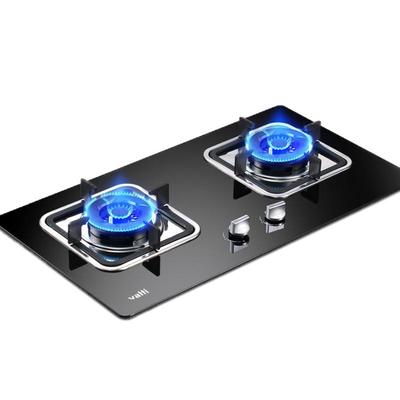 燃气灶4.1kW燃气灶家用双灶华帝