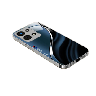 适用opporeno9pro手机壳新款高档reno10简约渐变玻璃壳reno11/12/13/14镜头全包防摔男女高级创意个性保护套