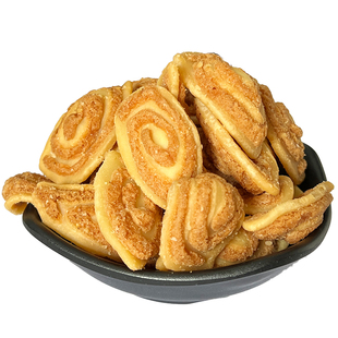 津市周华华糕点猫耳酥传统手工精制老式猫耳朵饼干零食解馋充饥饱