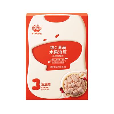 秋田满满维C水果溶豆6盒