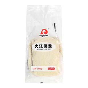 大江汉堡500g回忆经典老味道油炸小吃劲脆鸡排肉饼冷冻鸡肉半成品