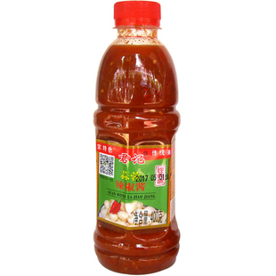 多省包邮 豫章堂客家特产梅州君记蒜蓉辣椒酱早餐腌面酸甜酱4瓶装