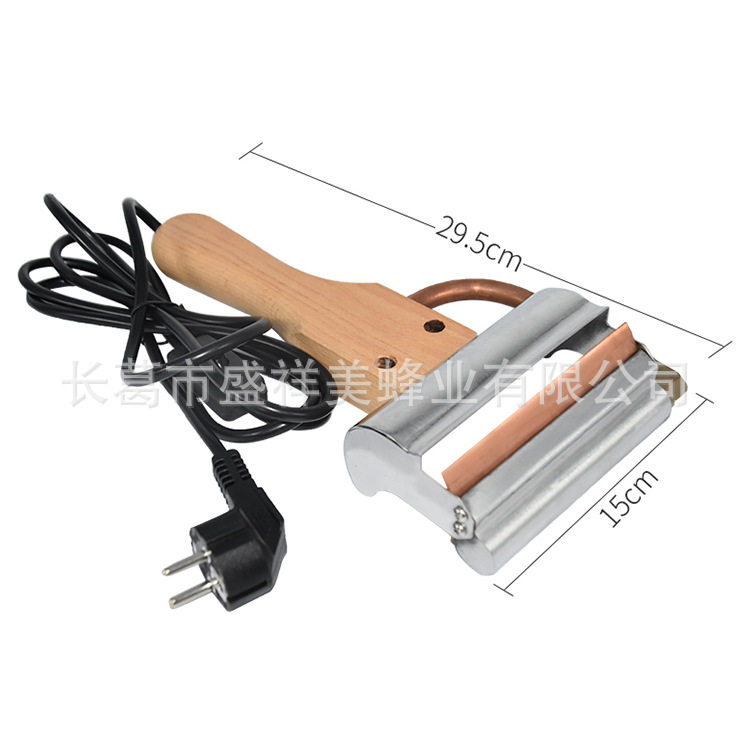 电热割蜜刀工具割蜜刨割蜡割蜜木柄电热割蜜叉养电动割蜜铲蜂