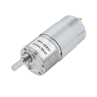 JGB37-545减速电机智能小车12V24V 微型直流齿轮减速电机低速电机