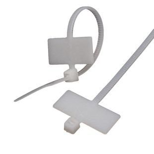 尼龙标签扎带HCT-110/100/210电线电缆做记号标牌扎线带网线标记