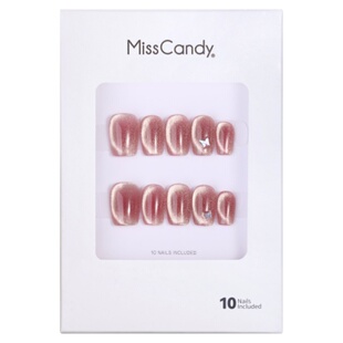 MissCandy纯手工手穿戴甲2026新款春日多巴胺高级感猫眼美甲贴片