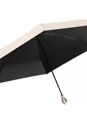 带挂钩胶囊伞小巧便携晴雨两用