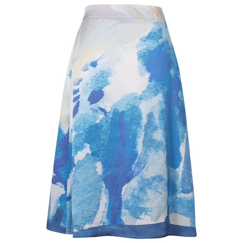 【0元入会1件9折】诗凡黎梭织半裙女3E4240821M伊芙丽outlets店