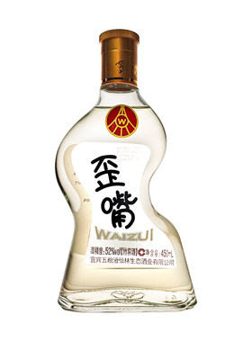 五粮液歪嘴酒52度450ml口粮酒